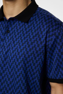 J.Lindeberg Devon Jacquard Polo* Polo Shirts|Tops