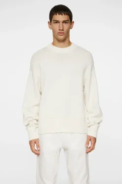 J.Lindeberg Eddy Cotton Wool Crew Neck* Tops|Knitwear