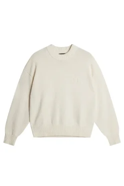 J.Lindeberg Eddy Cotton Wool Crew Neck* Tops|Knitwear