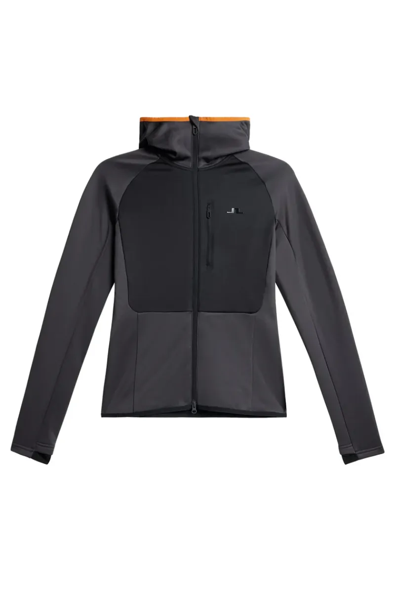 J.Lindeberg Elana Full Zip Hood* Basis- & Mellomlag|Base & Mellomlag