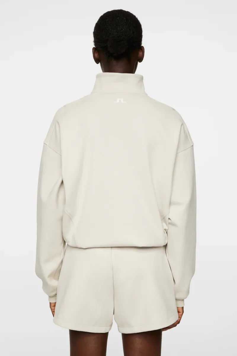 J.Lindeberg Elin Zip Sweatshirt* Tennis|Gensere