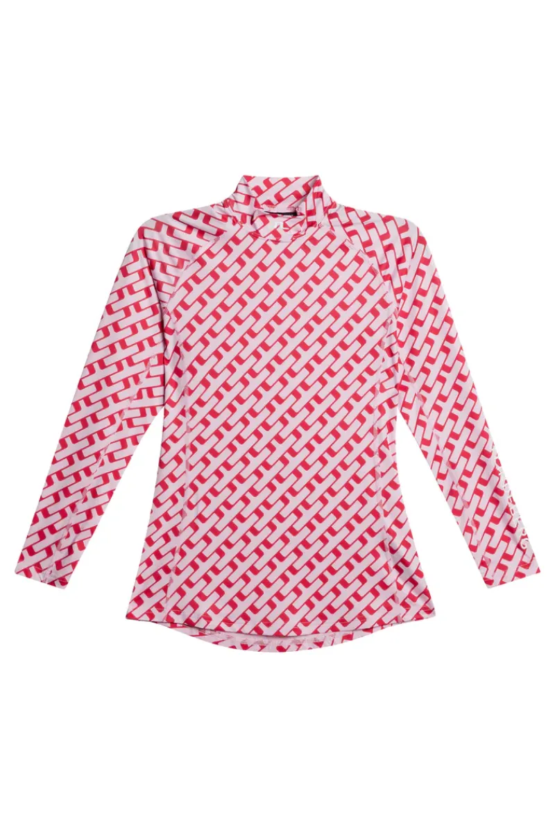 J.Lindeberg Ella Print Compression Top* Golf|Tops