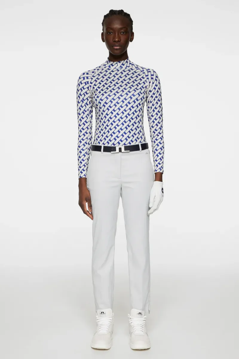 J.Lindeberg Ella Print Compression Top* Golf|Base & Mid Layers