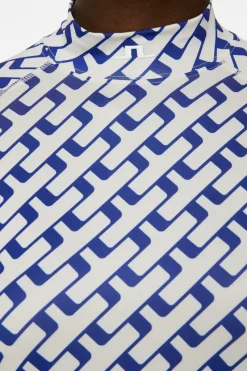 J.Lindeberg Ella Print Compression Top* Golf|Base & Mid Layers