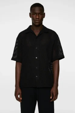 J.Lindeberg Ellis Crochet Shirt* Tops|Skjorter