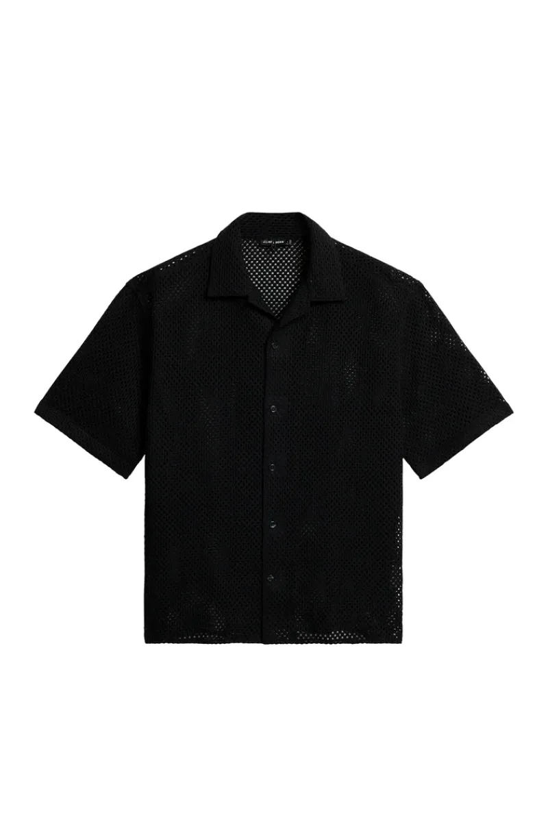 J.Lindeberg Ellis Crochet Shirt* Tops|Skjorter