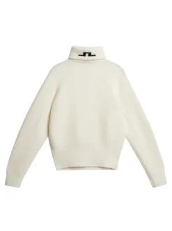 J.Lindeberg Finja Knitted Zip Sweater* Strikketøy|Strikkeklær