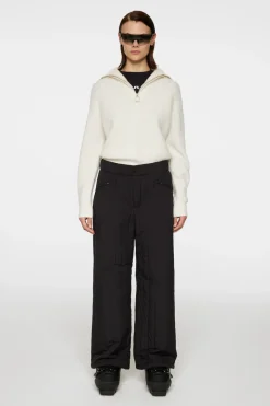 J.Lindeberg Finja Knitted Zip Sweater* Strikketøy|Strikkeklær