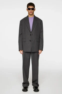 J.Lindeberg Gaspard Wool Ripstop Pants* Trousers|Bottoms