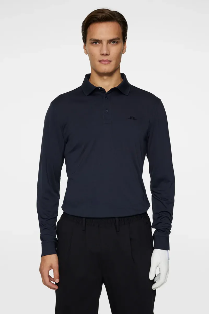 J.Lindeberg Gustaf LS Polo* Golf|Polo Shirts