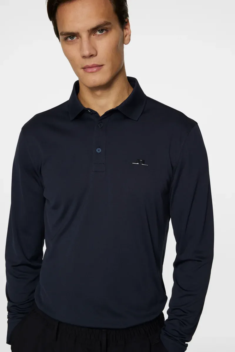 J.Lindeberg Gustaf LS Polo* Golf|Polo Shirts