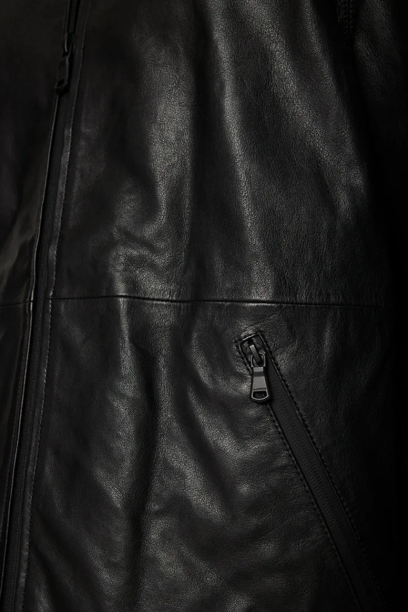 J.Lindeberg Hadley Leather Hoody Jacket* Jackets|Outerwear