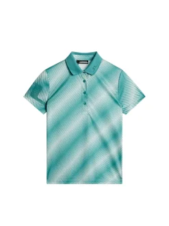 J.Lindeberg Heidi Print Polo* Golf|Tops