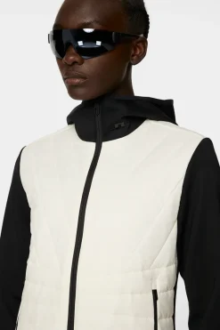 J.Lindeberg Holma Quilt Hybrid Hood* Golf|Jackets