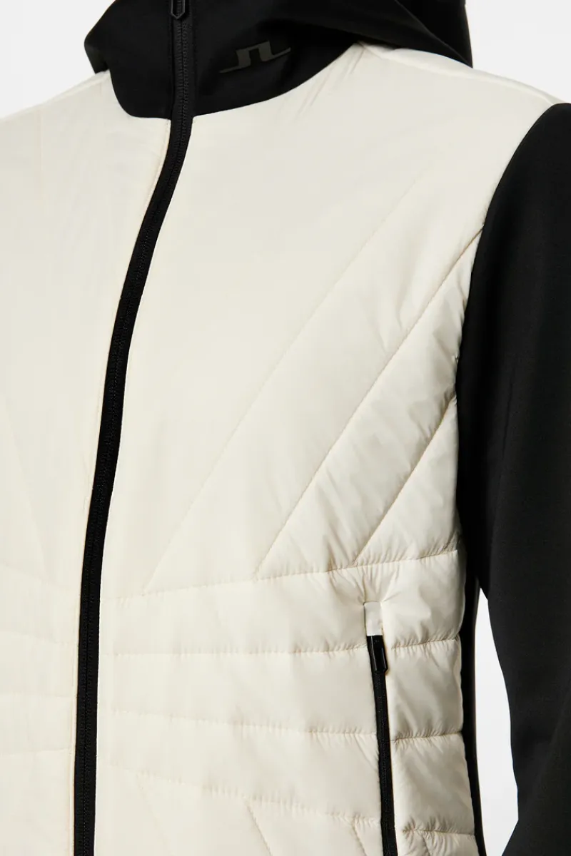 J.Lindeberg Holma Quilt Hybrid Hood* Golf|Jackets