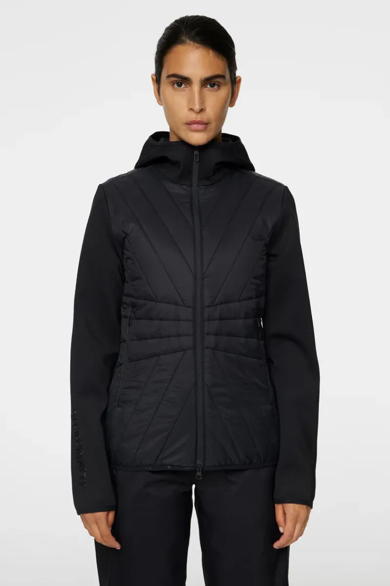 J.Lindeberg Holma Quilt Hybrid Hood* Golf|Jackets