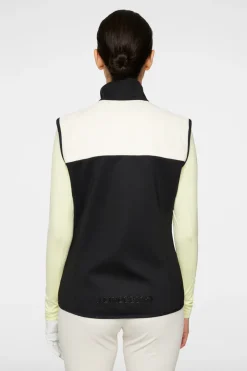 J.Lindeberg Holma Quilt Hybrid Vest* Golf|Vests