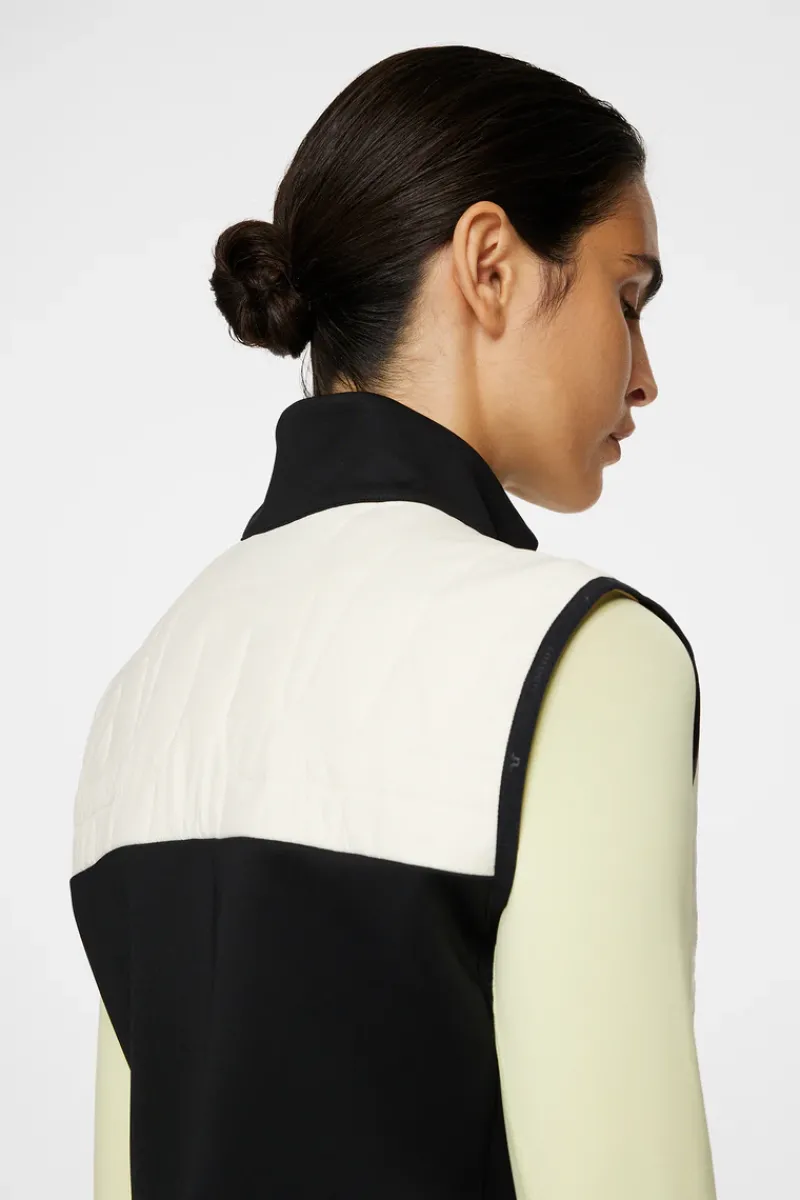 J.Lindeberg Holma Quilt Hybrid Vest* Golf|Vests