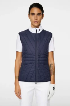 J.Lindeberg Holma Quilt Hybrid Vest* Golf|Vests