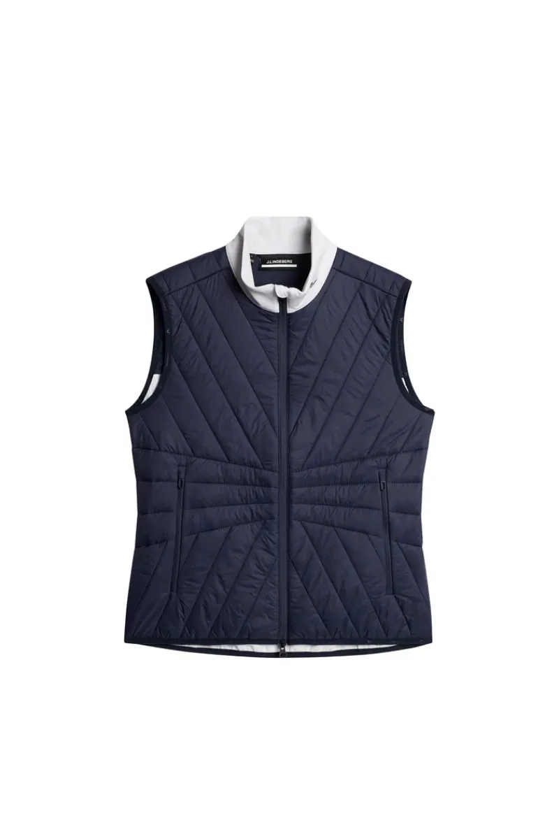 J.Lindeberg Holma Quilt Hybrid Vest* Golf|Vests