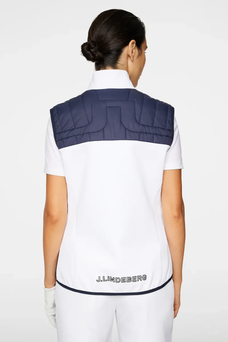 J.Lindeberg Holma Quilt Hybrid Vest* Golf|Vests