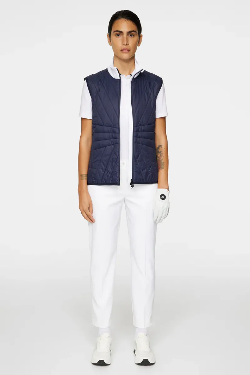 J.Lindeberg Holma Quilt Hybrid Vest* Golf|Vests