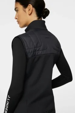 J.Lindeberg Holma Quilt Hybrid Vest* Golf|Vests