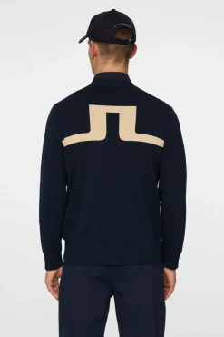 J.Lindeberg Jarred Knitted Cardigan* Golf|Knitwear