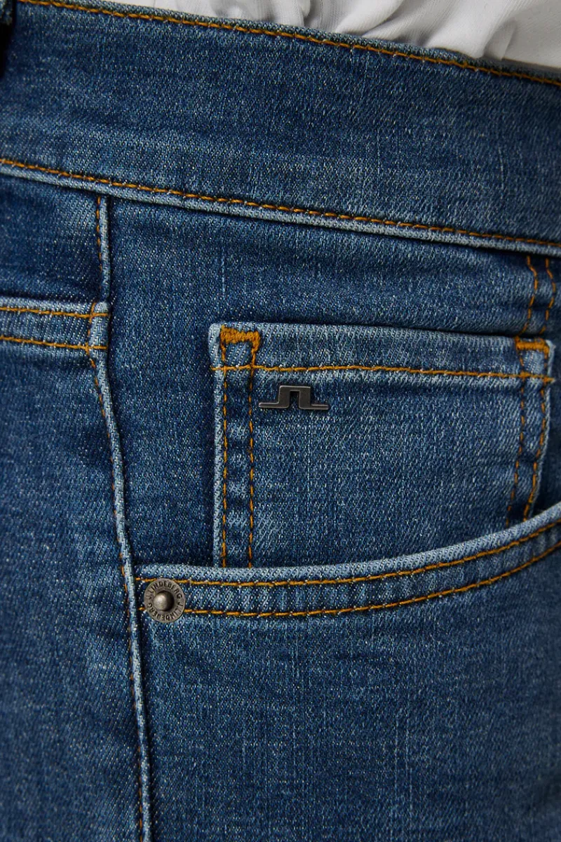 J.Lindeberg Jay Active Mid Indigo Jeans* Jeans|Jeans