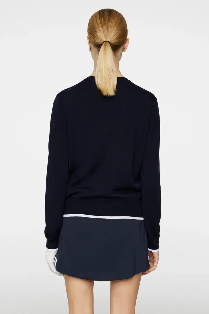 J.Lindeberg Joanna Knitted Cardigan* Golf|Knitwear