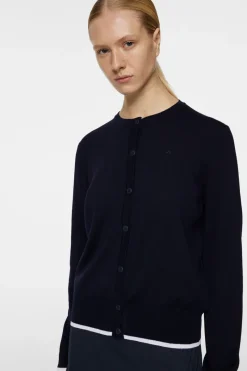 J.Lindeberg Joanna Knitted Cardigan* Golf|Knitwear