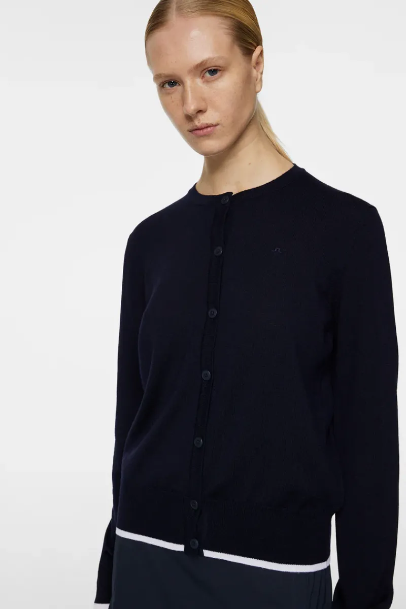 J.Lindeberg Joanna Knitted Cardigan* Golf|Knitwear