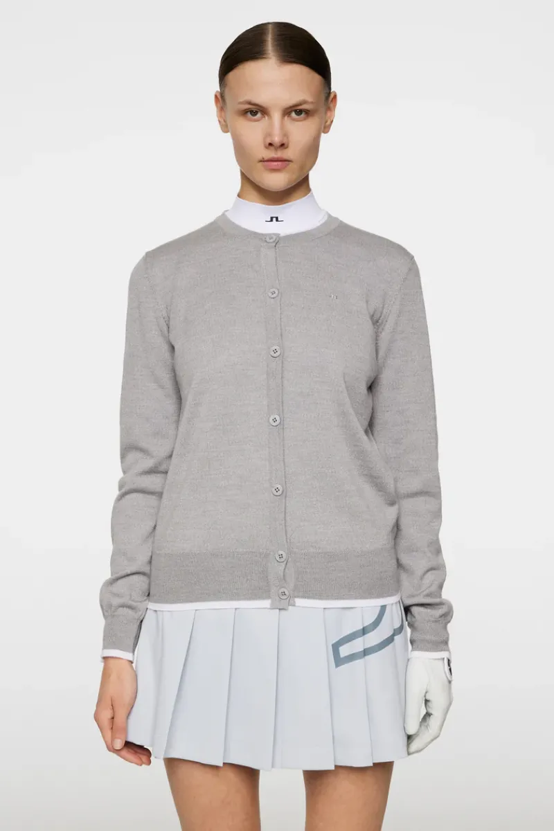 J.Lindeberg Joanna Knitted Cardigan* Golf|Knitwear