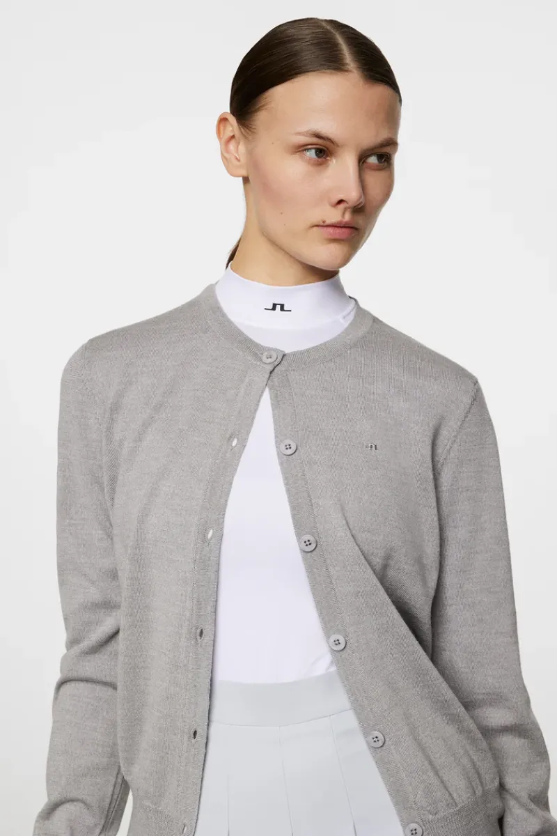 J.Lindeberg Joanna Knitted Cardigan* Golf|Knitwear