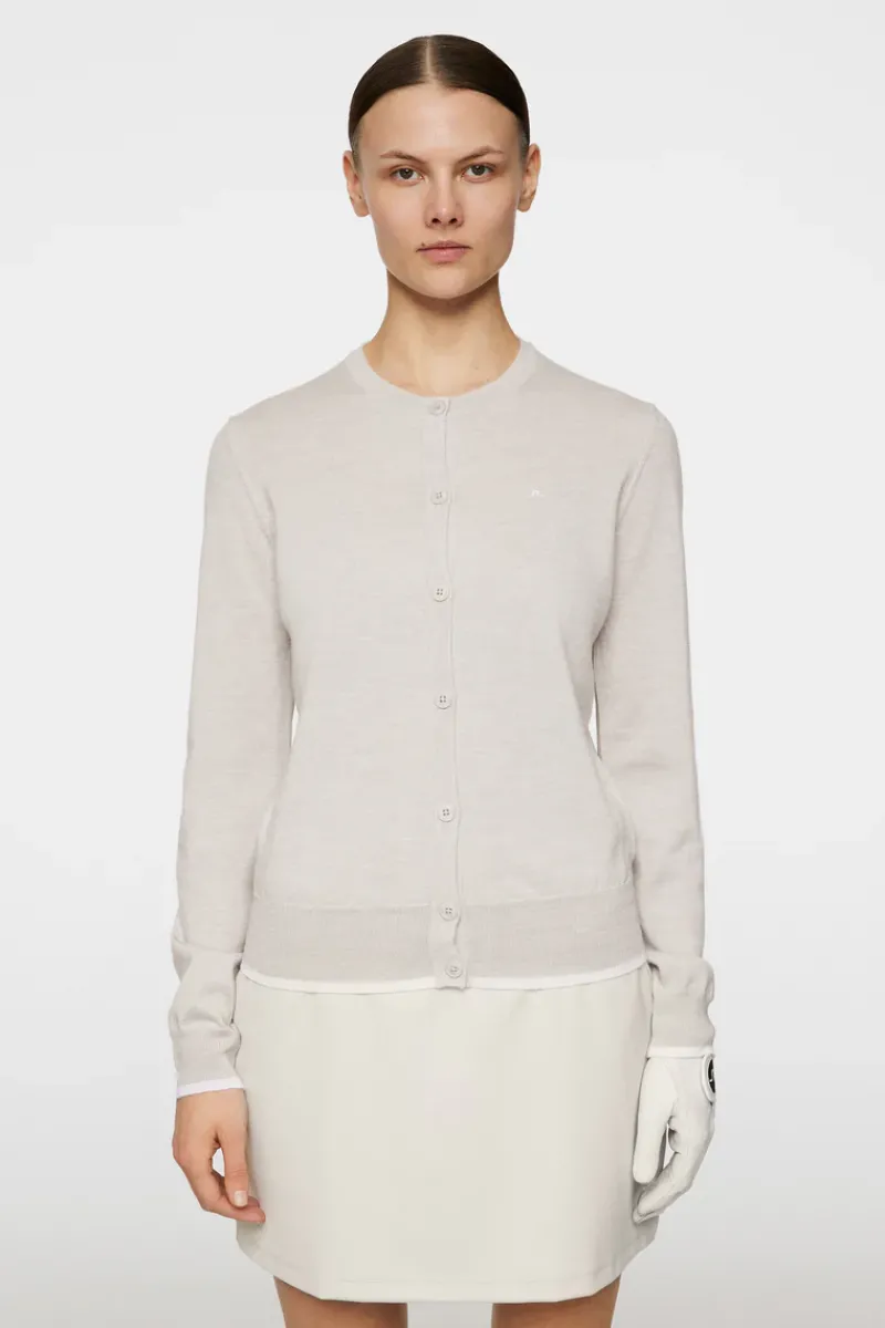 J.Lindeberg Joanna Knitted Cardigan* Golf|Knitwear