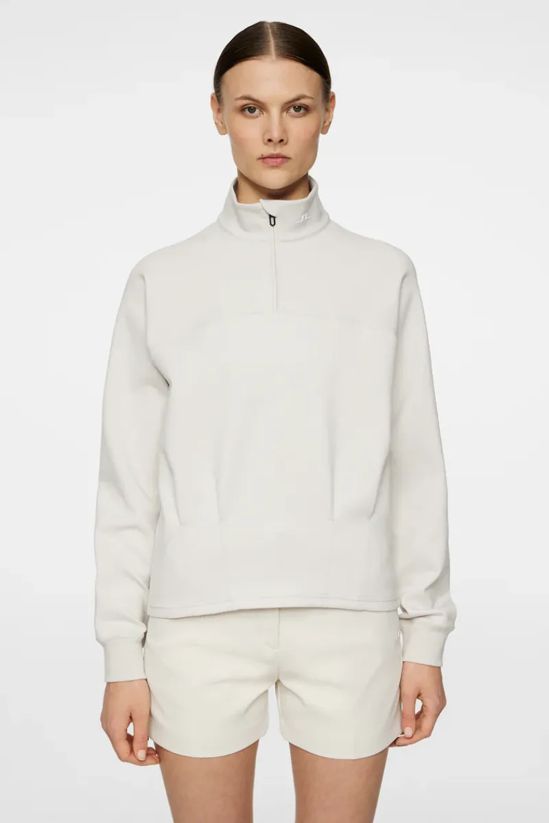 J.Lindeberg Jodi Quarter Zip Sweatshirt* Golf|Base & Mid Layers