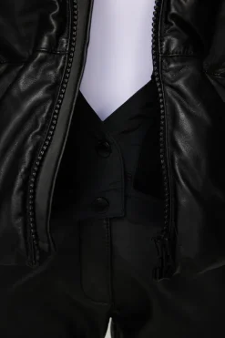 J.Lindeberg Jolene Leather Padded Jacket* Jakker|Jakker