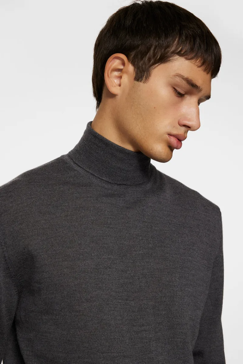 J.Lindeberg Kaden Merino Turtle Neck* Knitwear|Tops