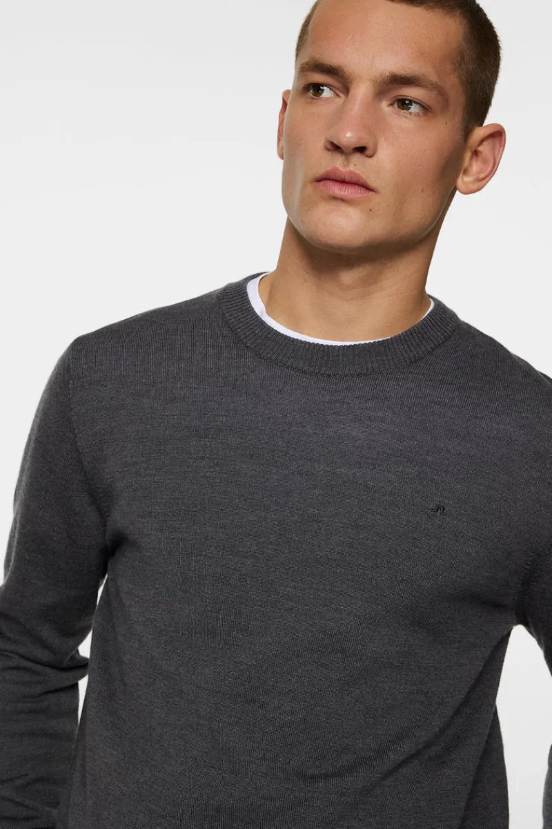 J.Lindeberg Keane Merino Crew Neck* Knitwear|Tops