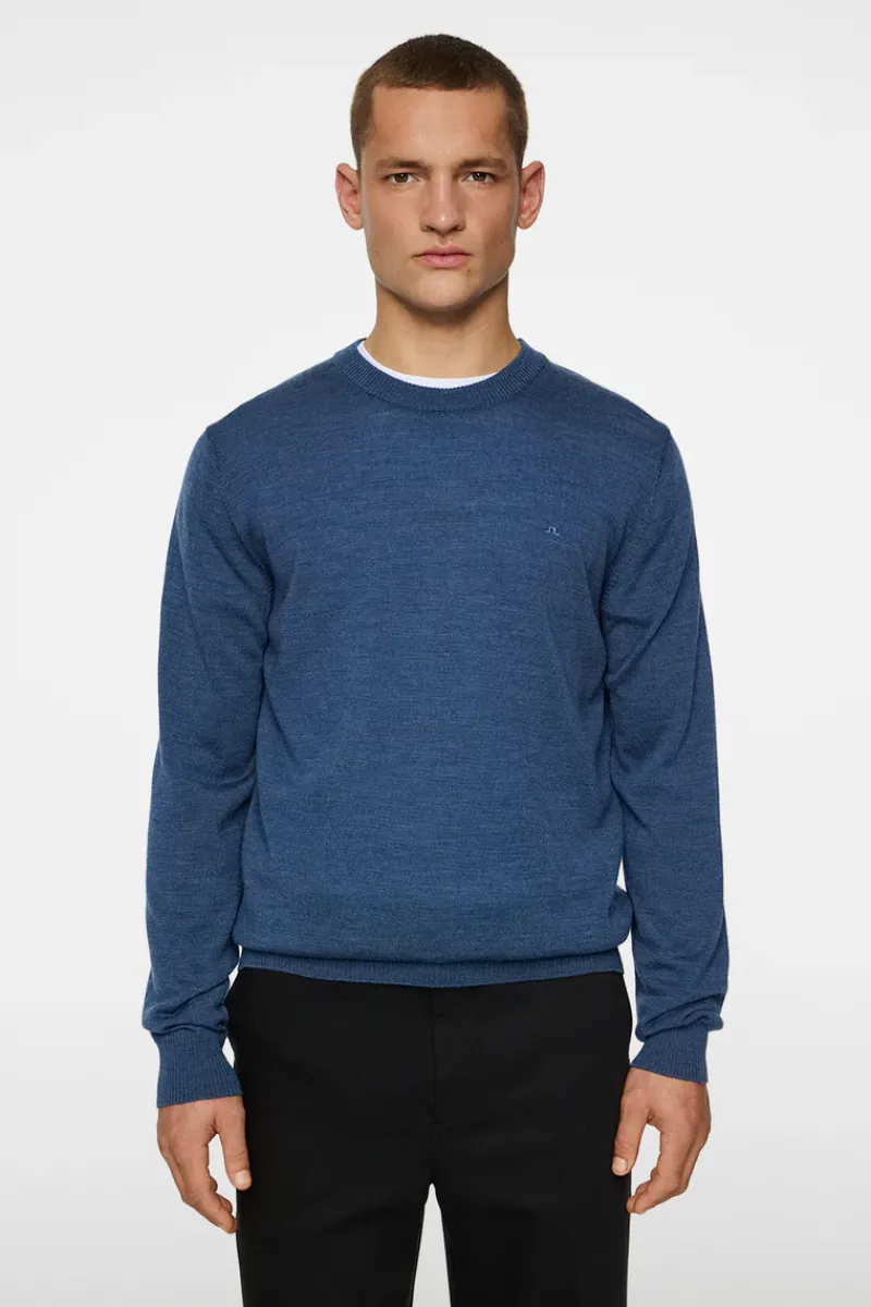 J.Lindeberg Keane Merino Crew Neck* Knitwear|Tops