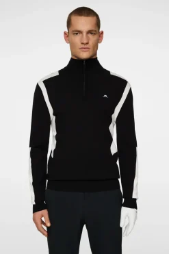 J.Lindeberg Kendrick Knitted Zip Sweater* Golf|Knitwear