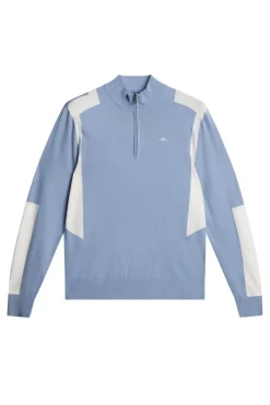 J.Lindeberg Kendrick Knitted Zip Sweater* Golf|Knitwear