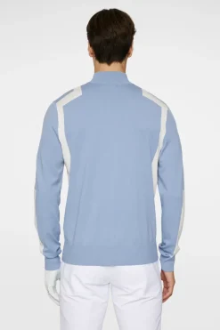 J.Lindeberg Kendrick Knitted Zip Sweater* Golf|Knitwear