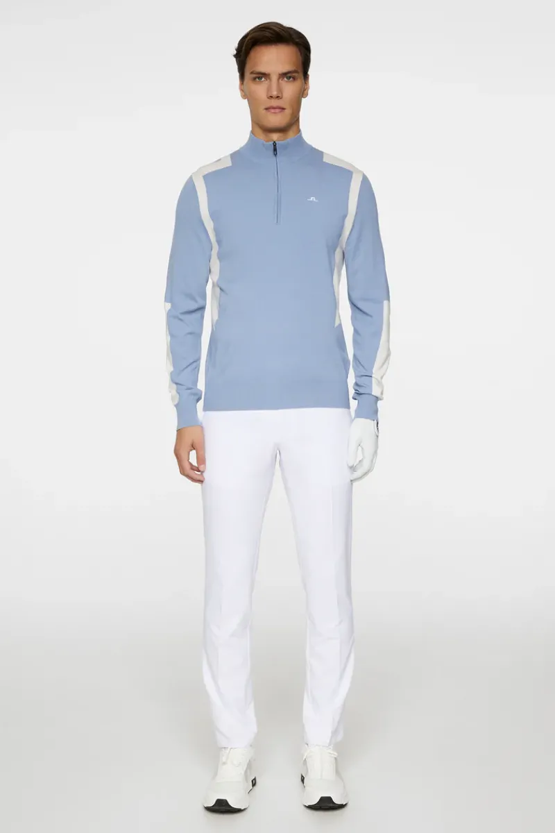 J.Lindeberg Kendrick Knitted Zip Sweater* Golf|Knitwear