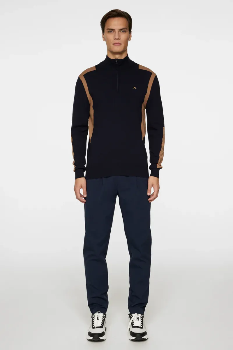 J.Lindeberg Kendrick Knitted Zip Sweater* Golf|Knitwear
