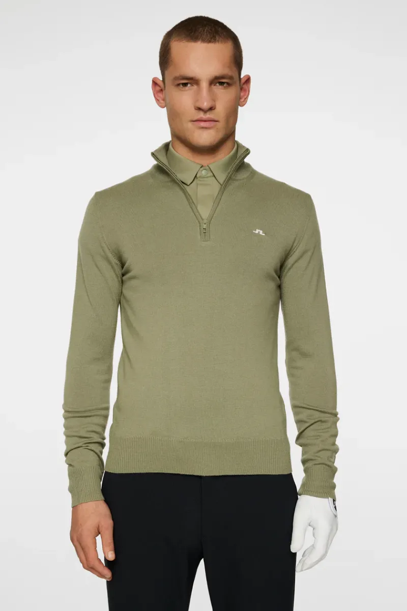 J.Lindeberg Kian Zipped Sweater* Golf|Knitwear