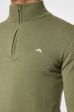 J.Lindeberg Kian Zipped Sweater* Golf|Knitwear