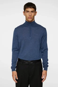 J.Lindeberg Kiyan Merino Quarter Zip* Tops|Knitwear