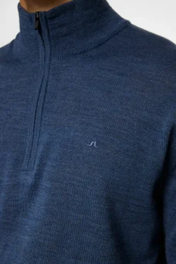 J.Lindeberg Kiyan Merino Quarter Zip* Tops|Knitwear