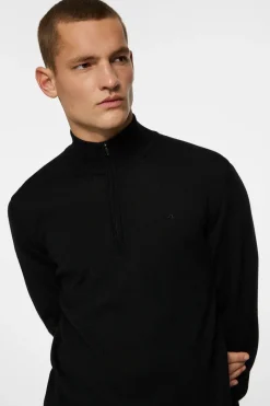 J.Lindeberg Kiyan Merino Quarter Zip* Knitwear|Tops